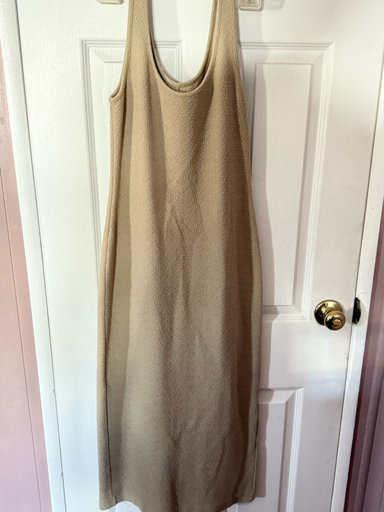 Enza Costa Dresses & Skirts - Enza Costa Textured Jacquard Tank Maxi Dress Size Small